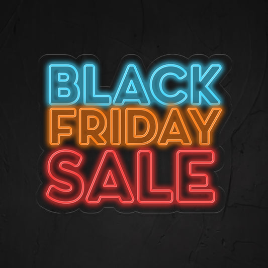 Black Friday Sale Neon Sign