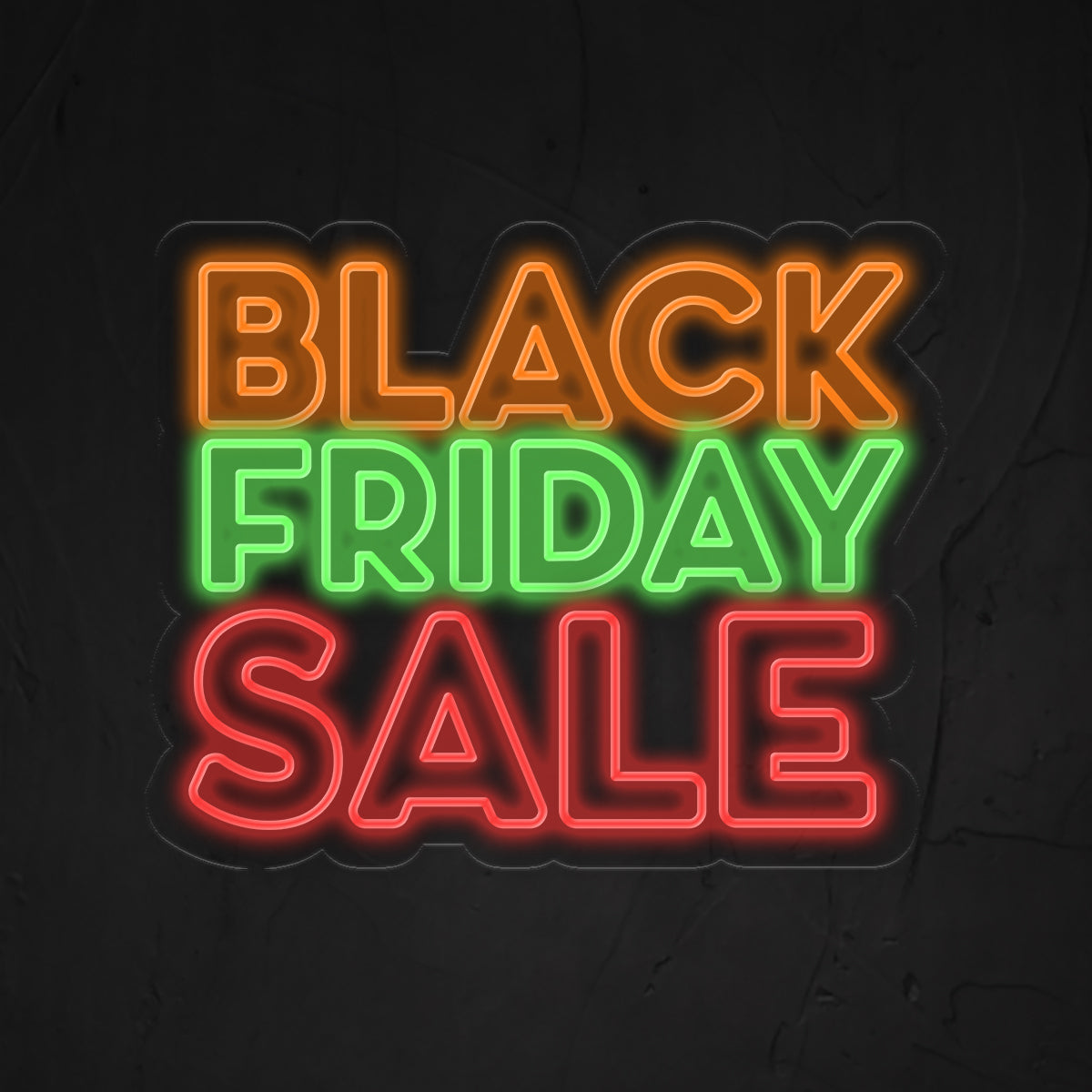 Black Friday Sale Neon Sign