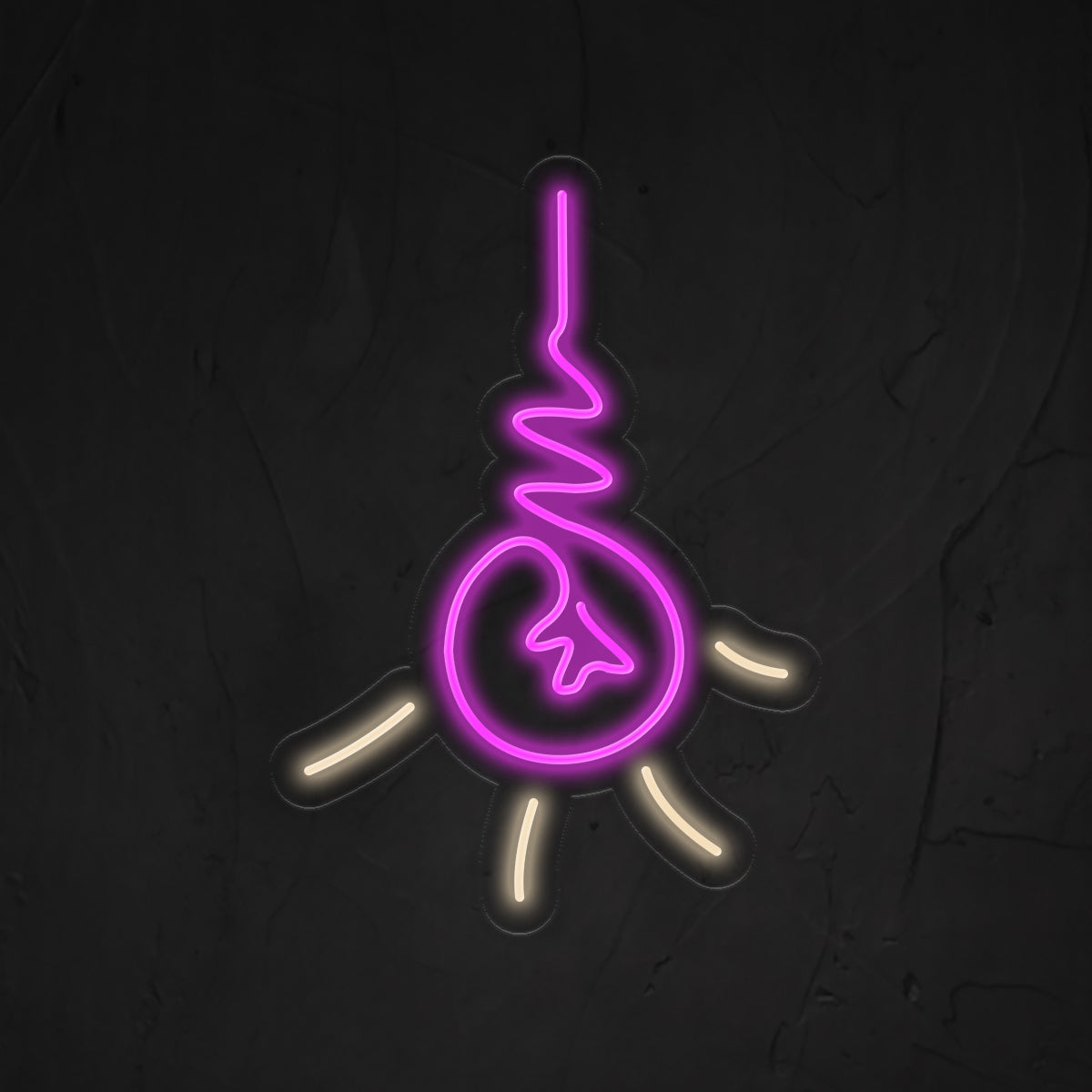 Bulb Light Neon Sign