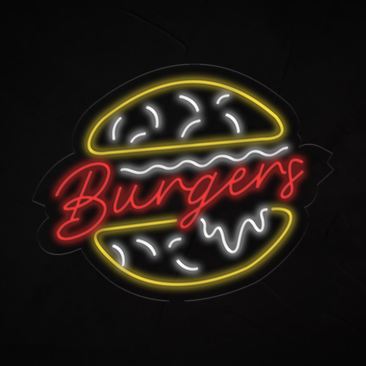 Burgers Neon Sign