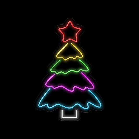 Christmas Tree Neon Sign