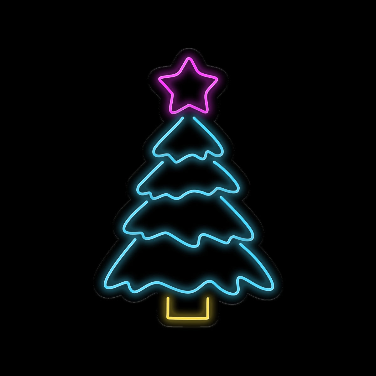 Christmas Tree Neon Sign