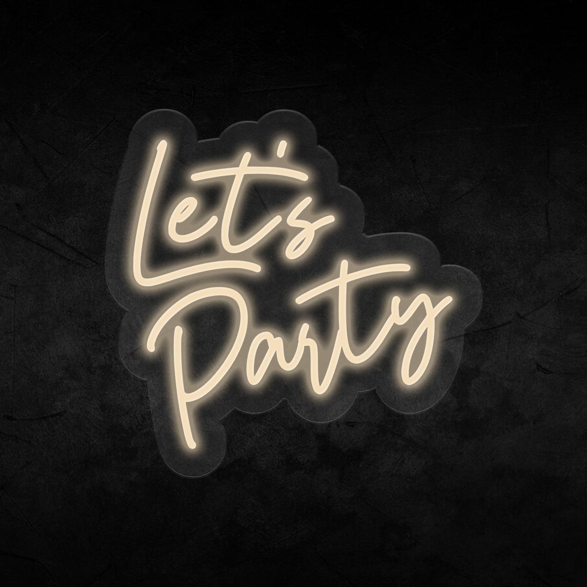 Lets Party Neon Sign