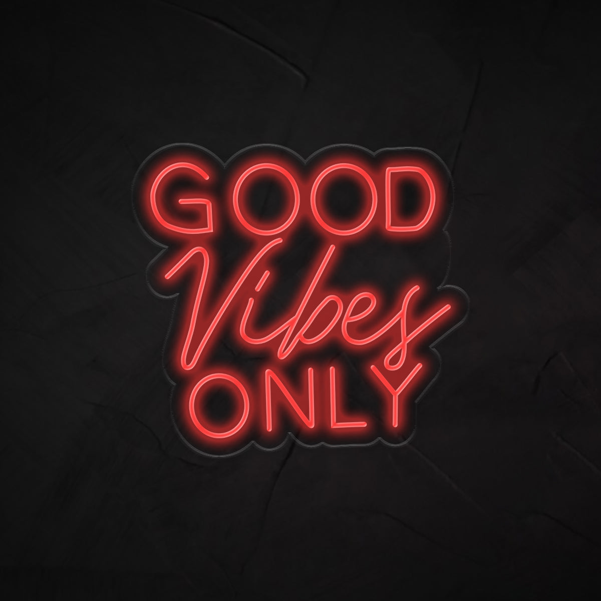 Good Vibes Only Neon Sign