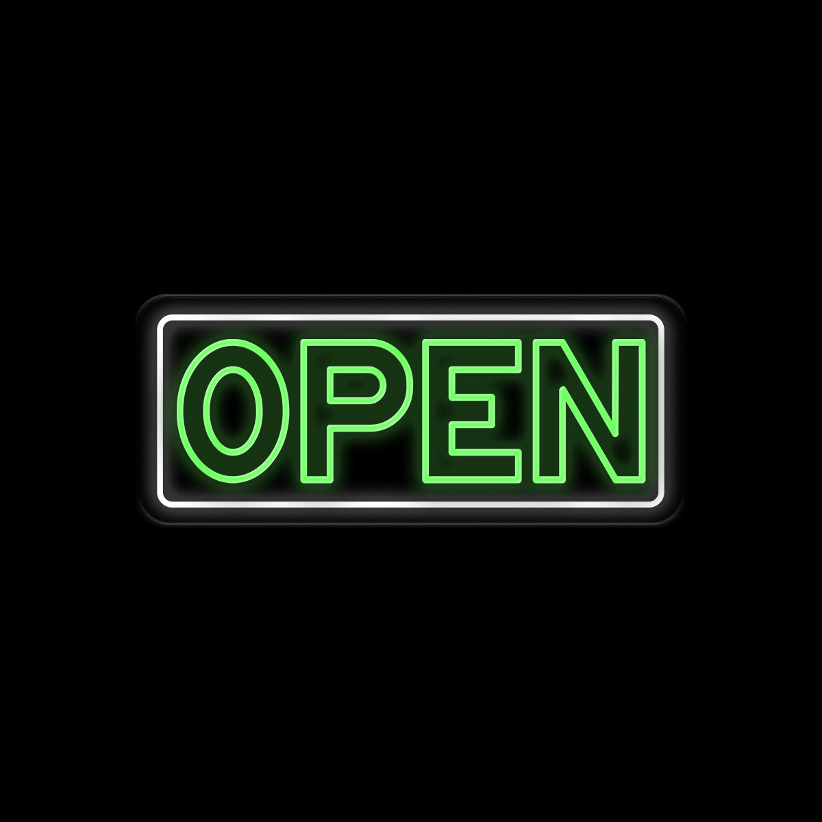 Open Neon Sign