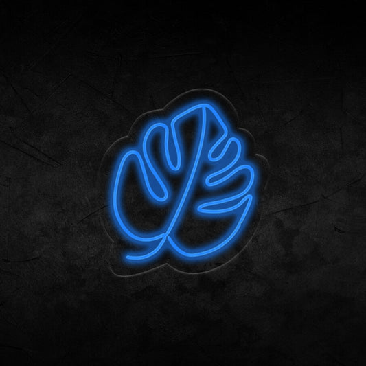 Tropical Leaf Neon Sign