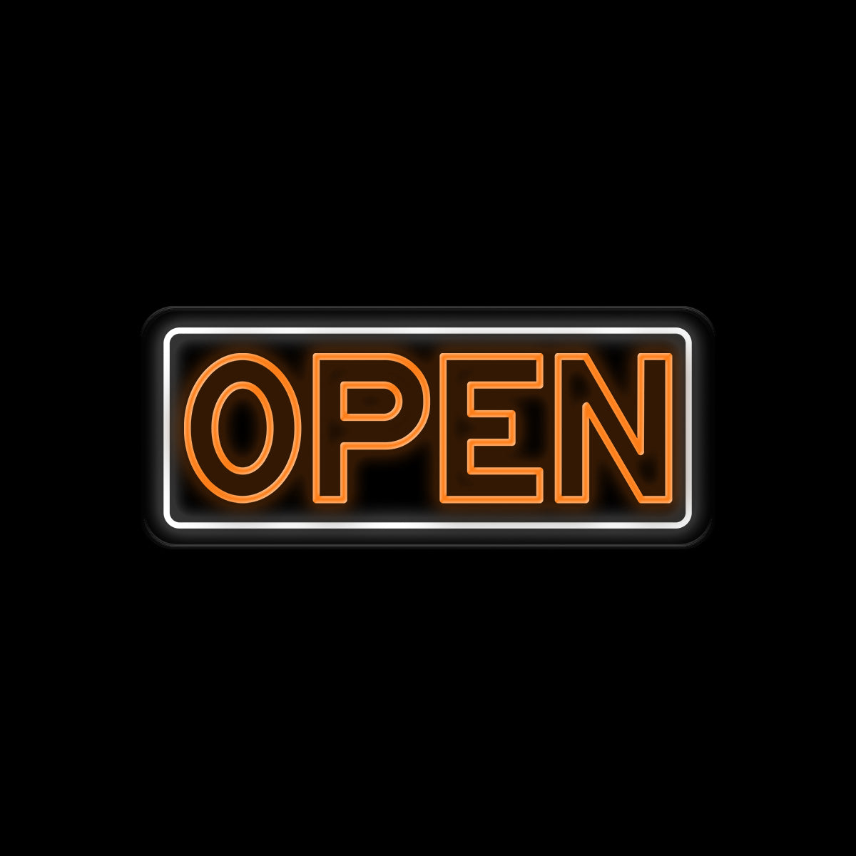 Open Neon Sign