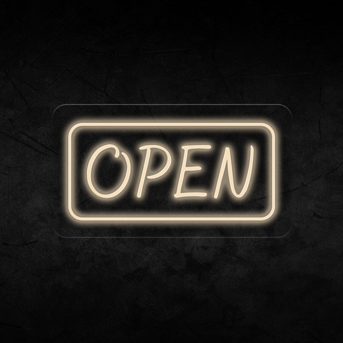 Open Neon Sign