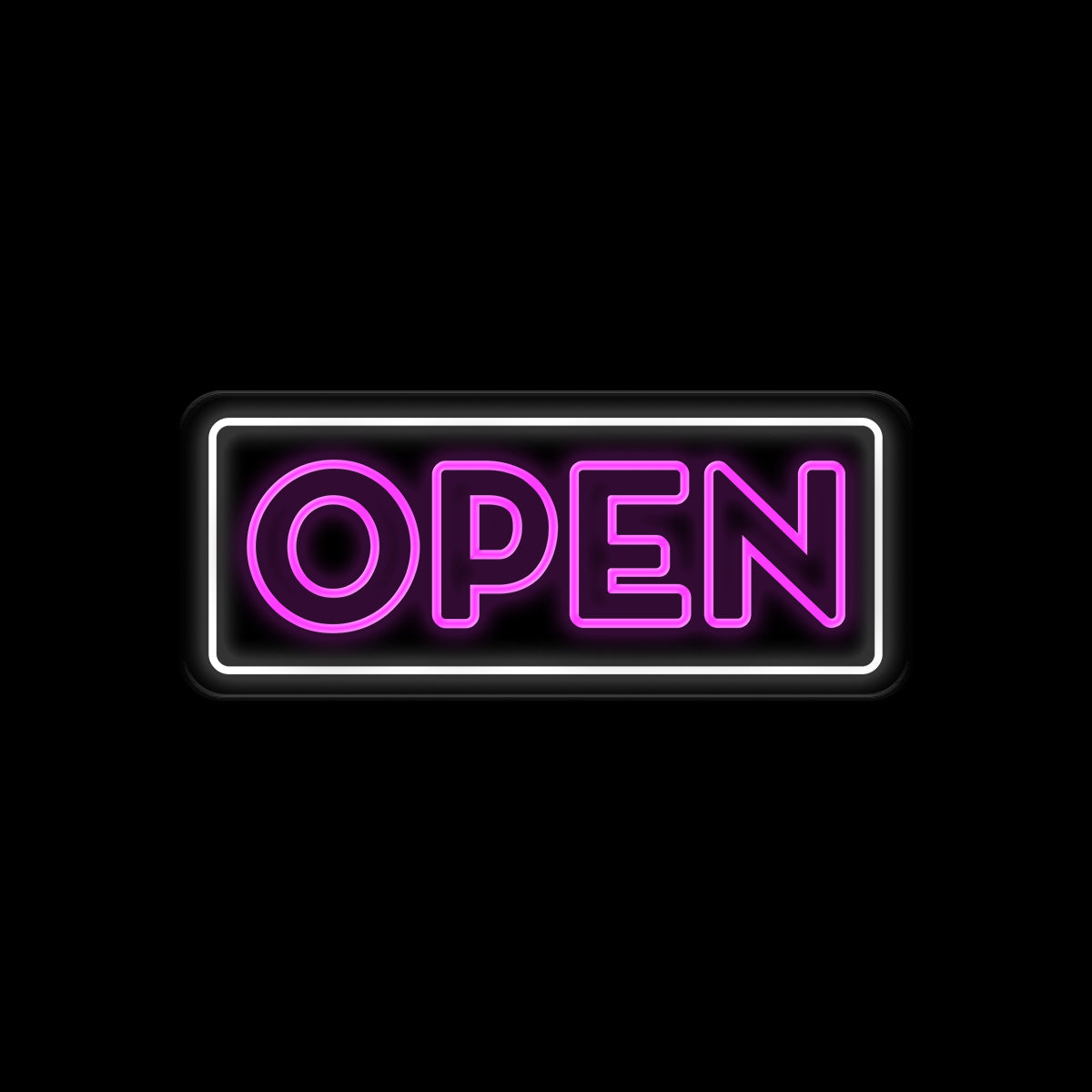 Open Neon Sign