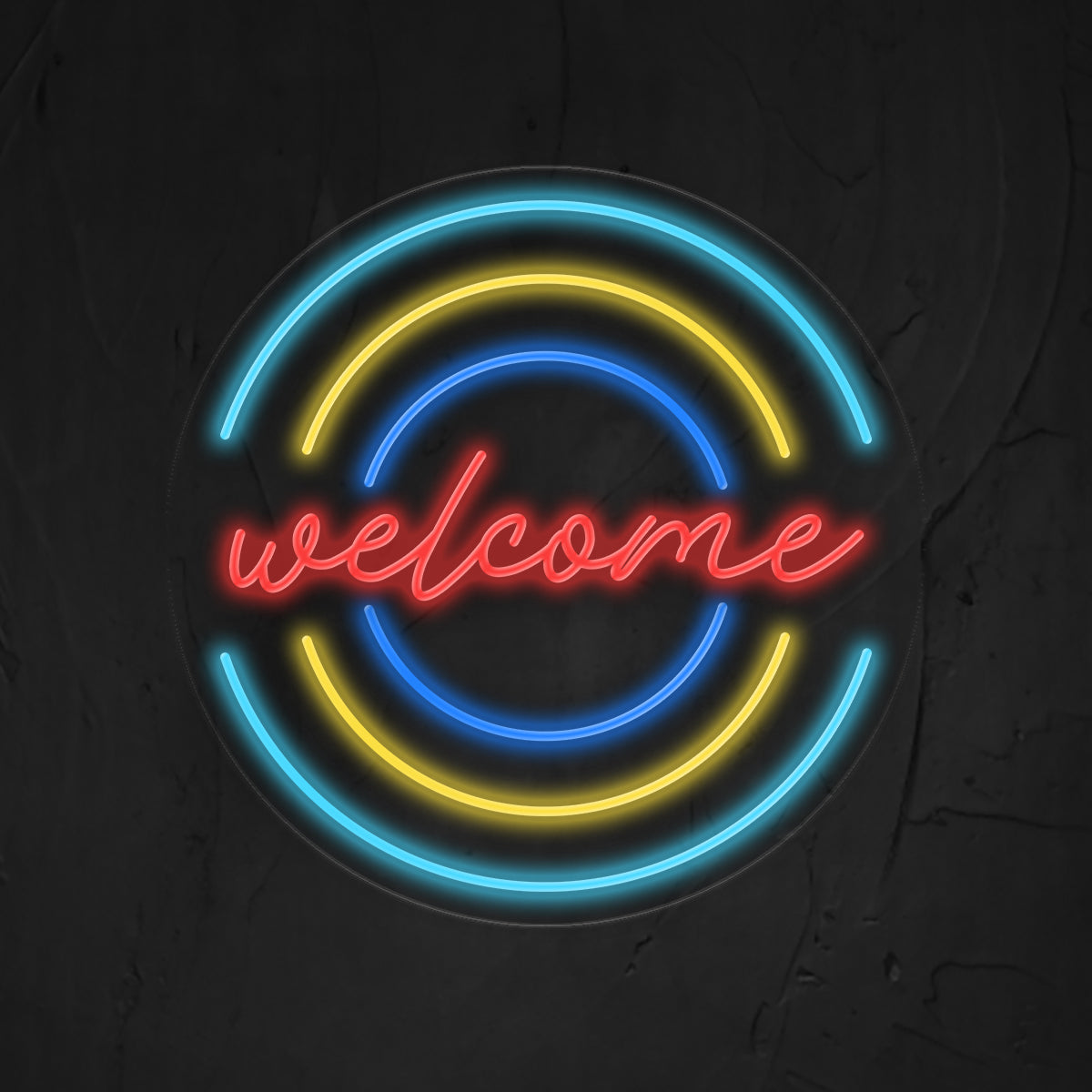 Welcome Neon Sign