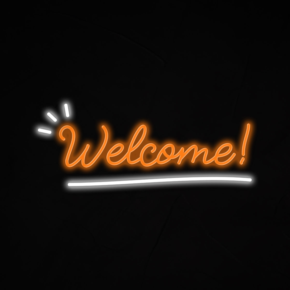 Welcome Neon Sign