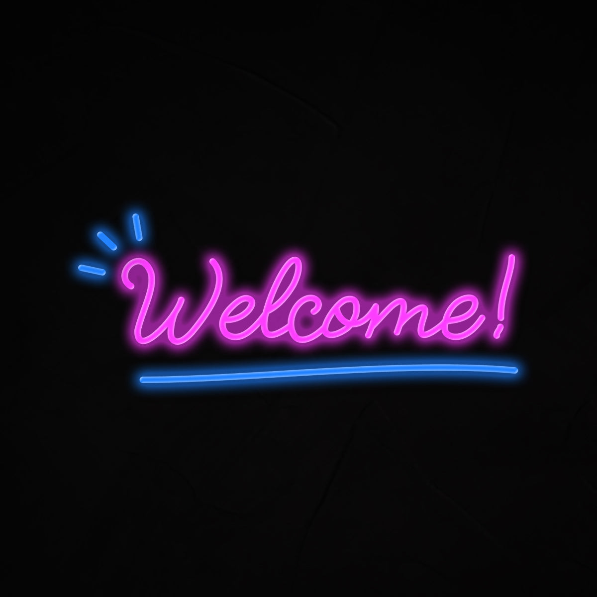 Welcome Neon Sign