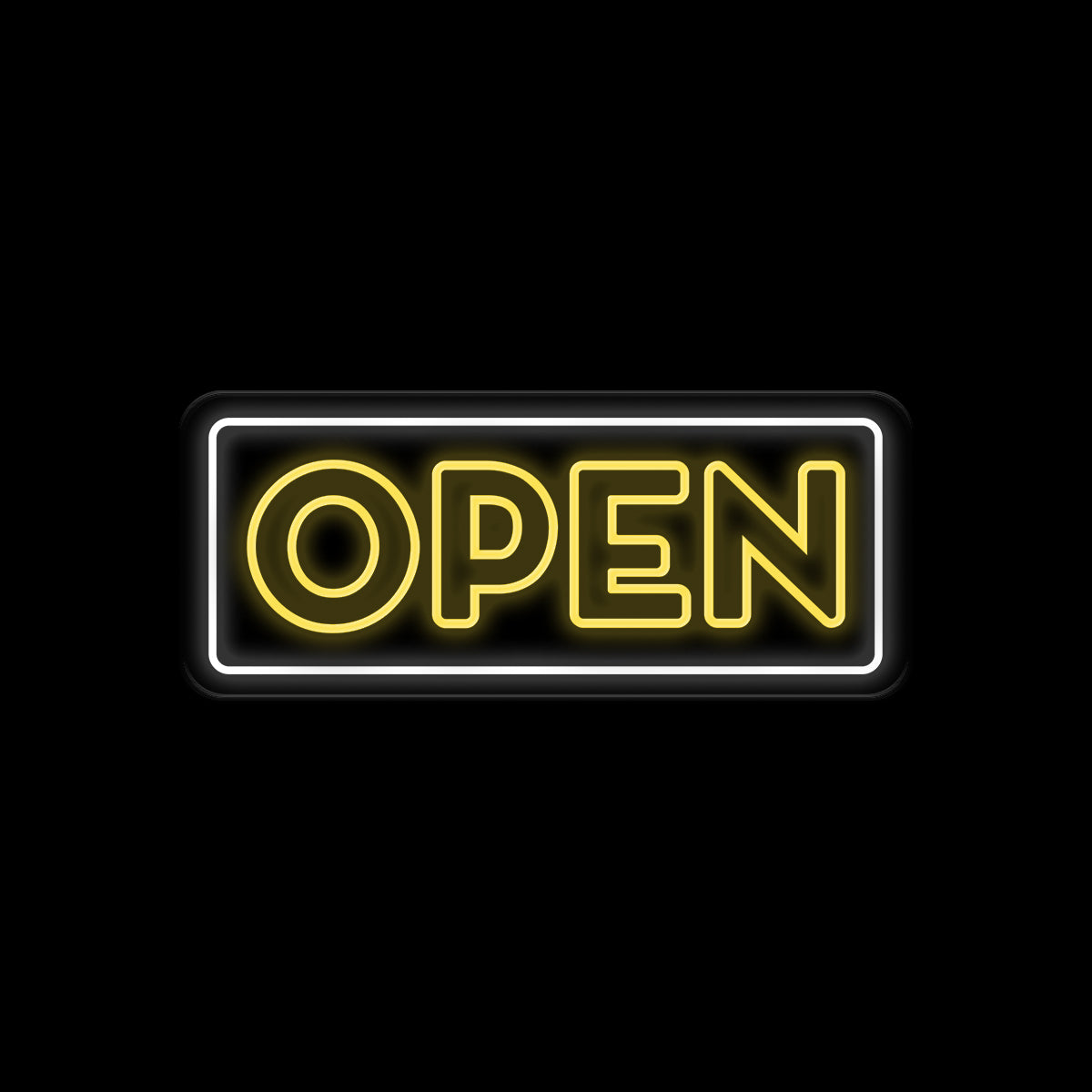 Open Neon Sign