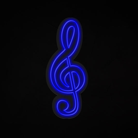 Music Note Neon Sign