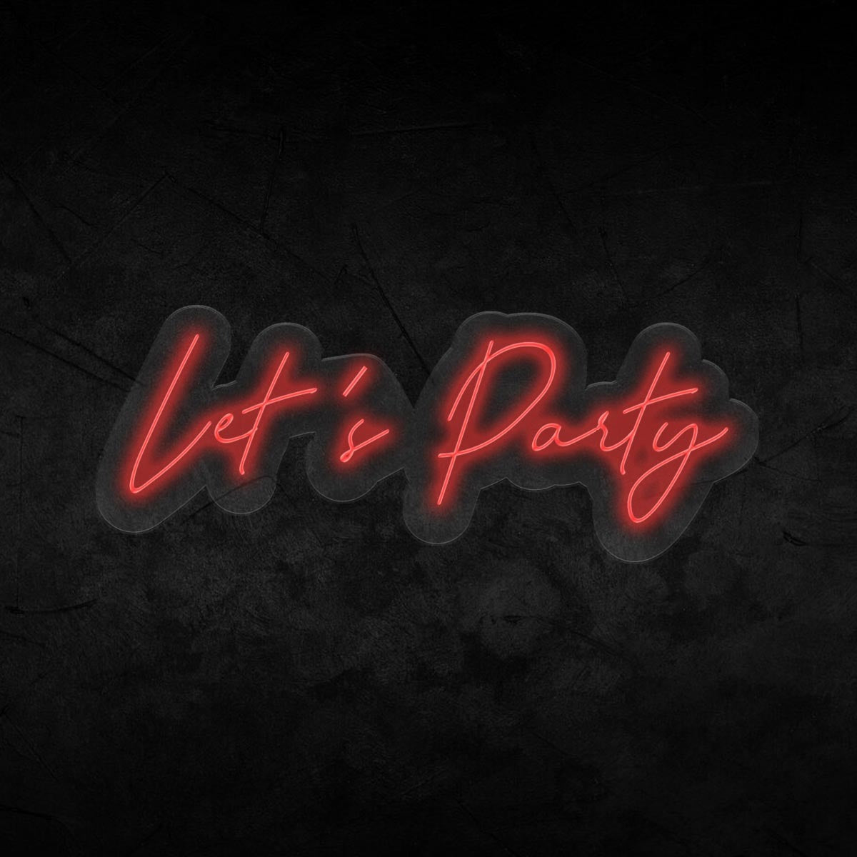 Let's Party Neon Sign