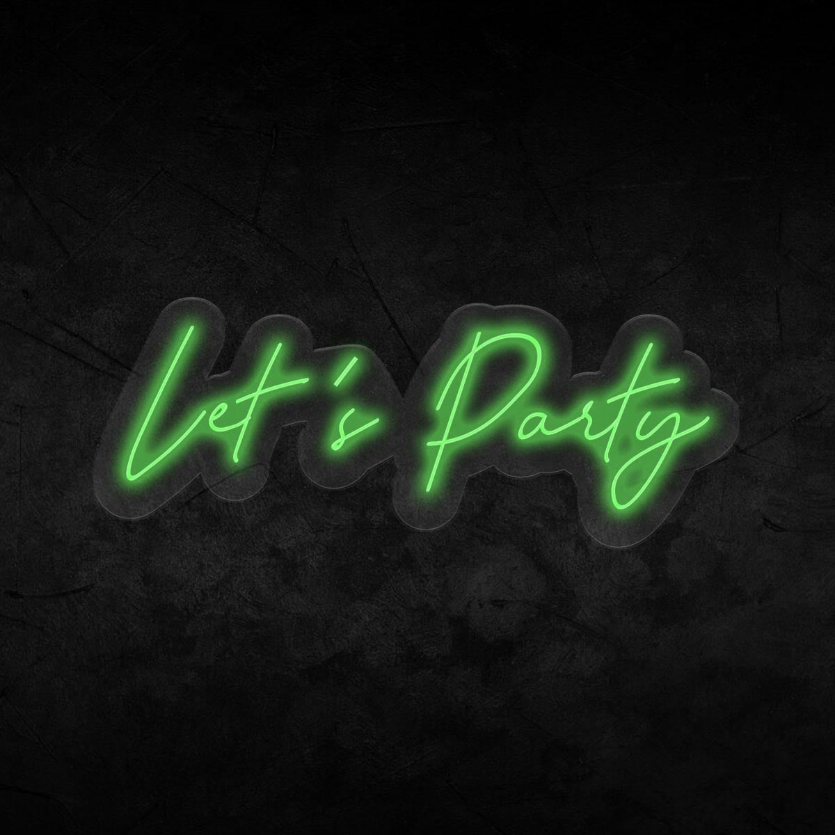 Let's Party Neon Sign