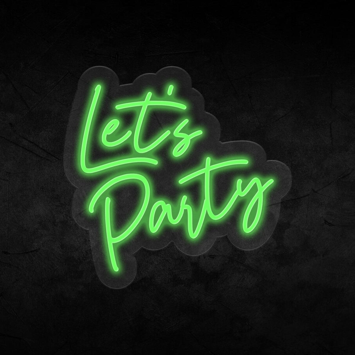 Lets Party Neon Sign