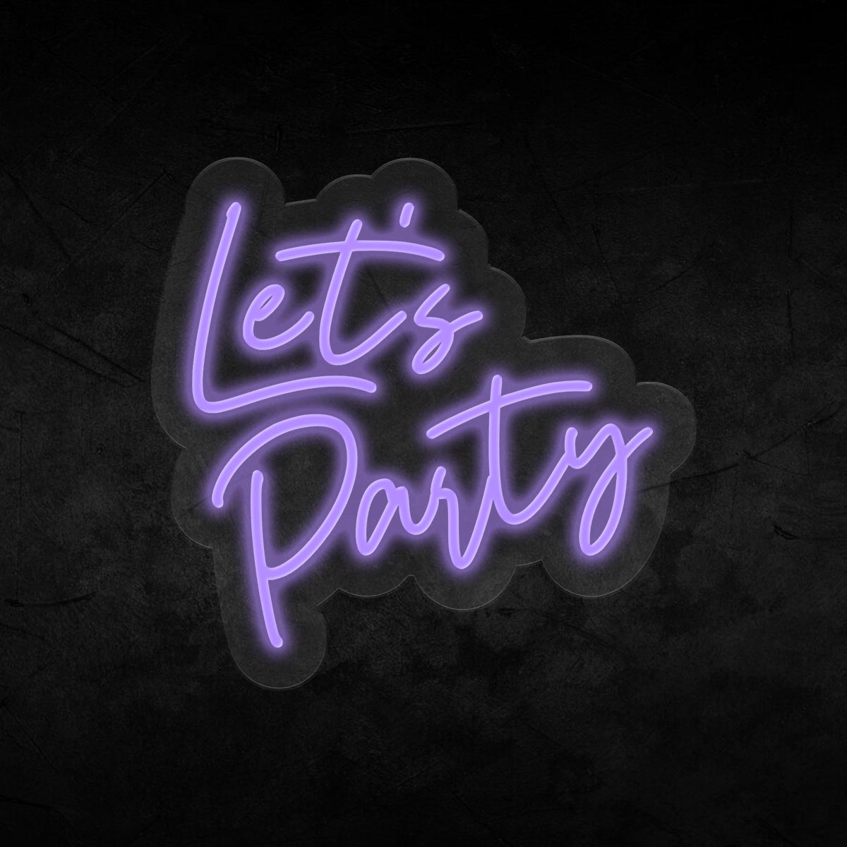Lets Party Neon Sign