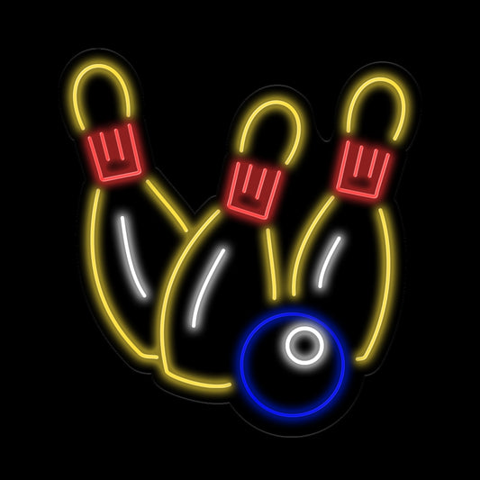 Bowling Neon Sign