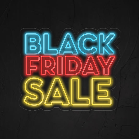 Black Friday Sale Neon Sign