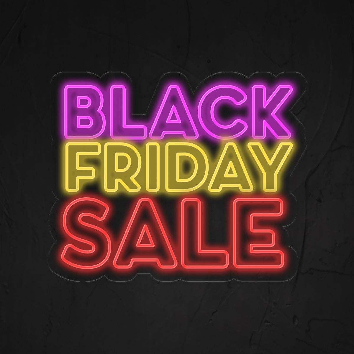 Black Friday Sale Neon Sign