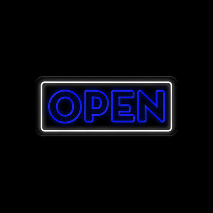 Open Neon Sign