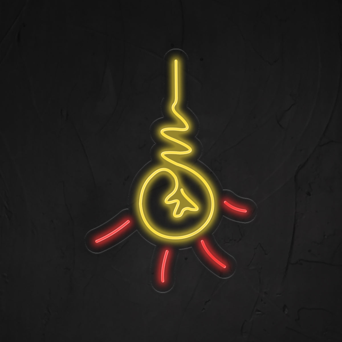 Bulb Light Neon Sign