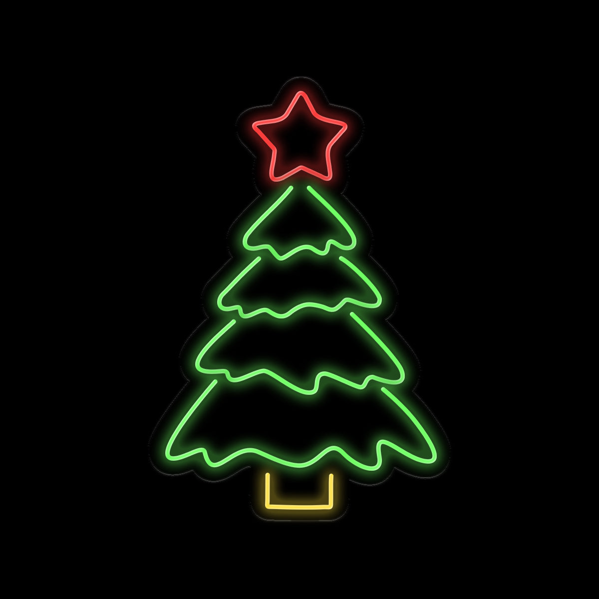Christmas Tree Neon Sign