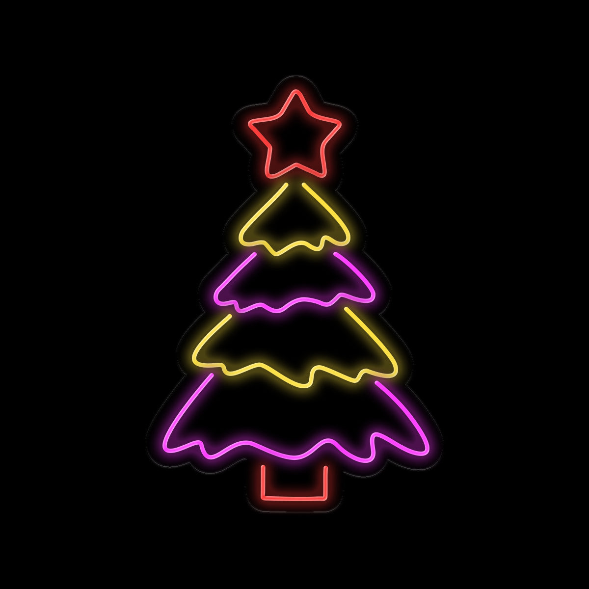 Christmas Tree Neon Sign