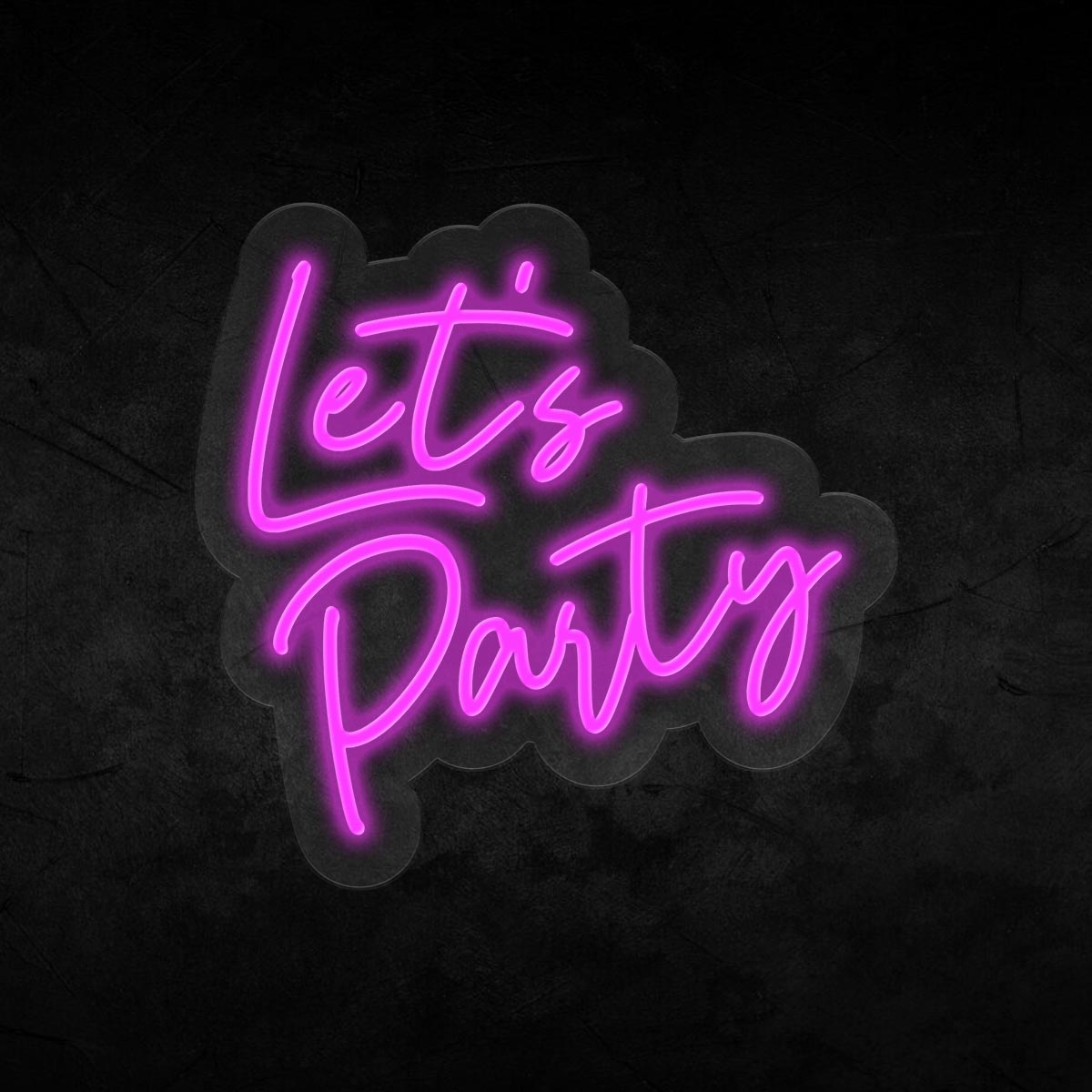 Lets Party Neon Sign