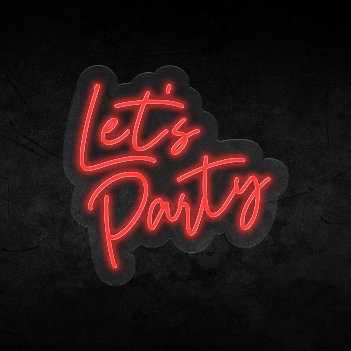 Lets Party Neon Sign