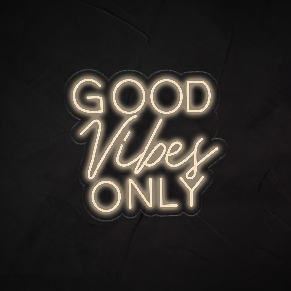 Good Vibes Only Neon Sign