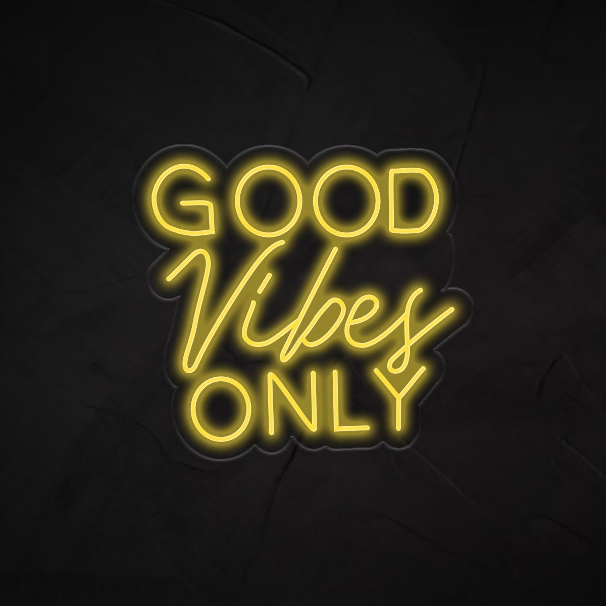 Good Vibes Only Neon Sign