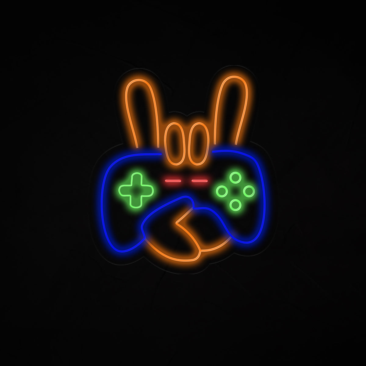 Game Remote Neon Sign