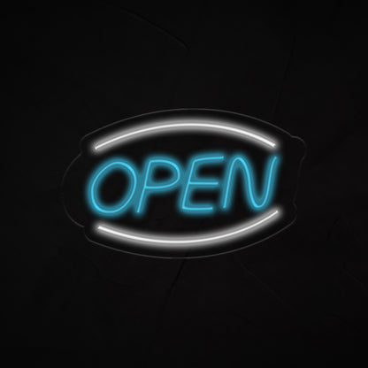 Open Neon Sign