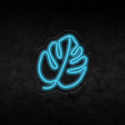 Tropical Leaf Neon Sign