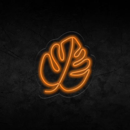 Tropical Leaf Neon Sign