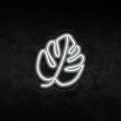 Tropical Leaf Neon Sign