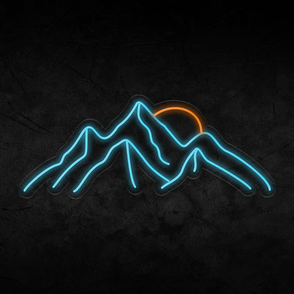 Mountain Neon Sign