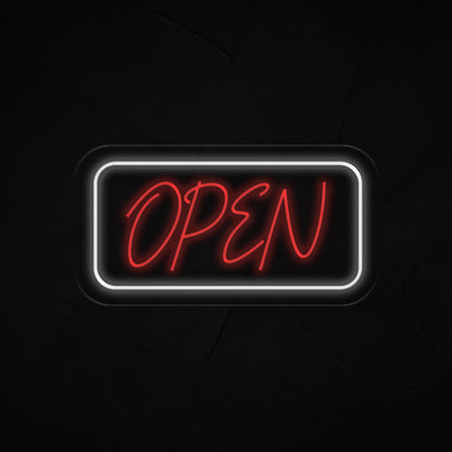 Open Neon Sign