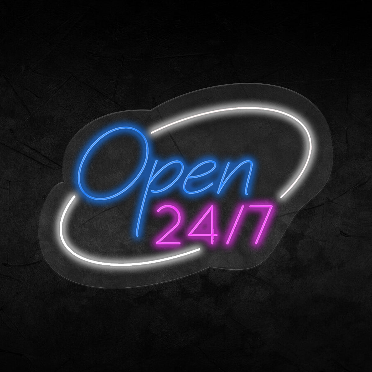 Open 24 / 7 Neon Sign