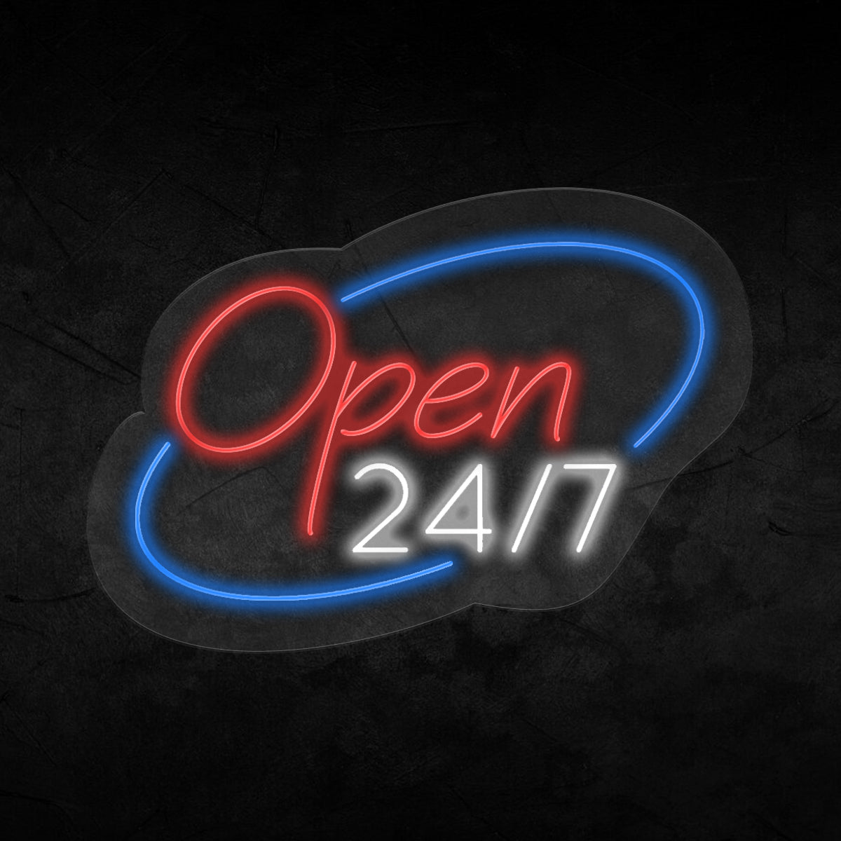 Open 24 / 7 Neon Sign