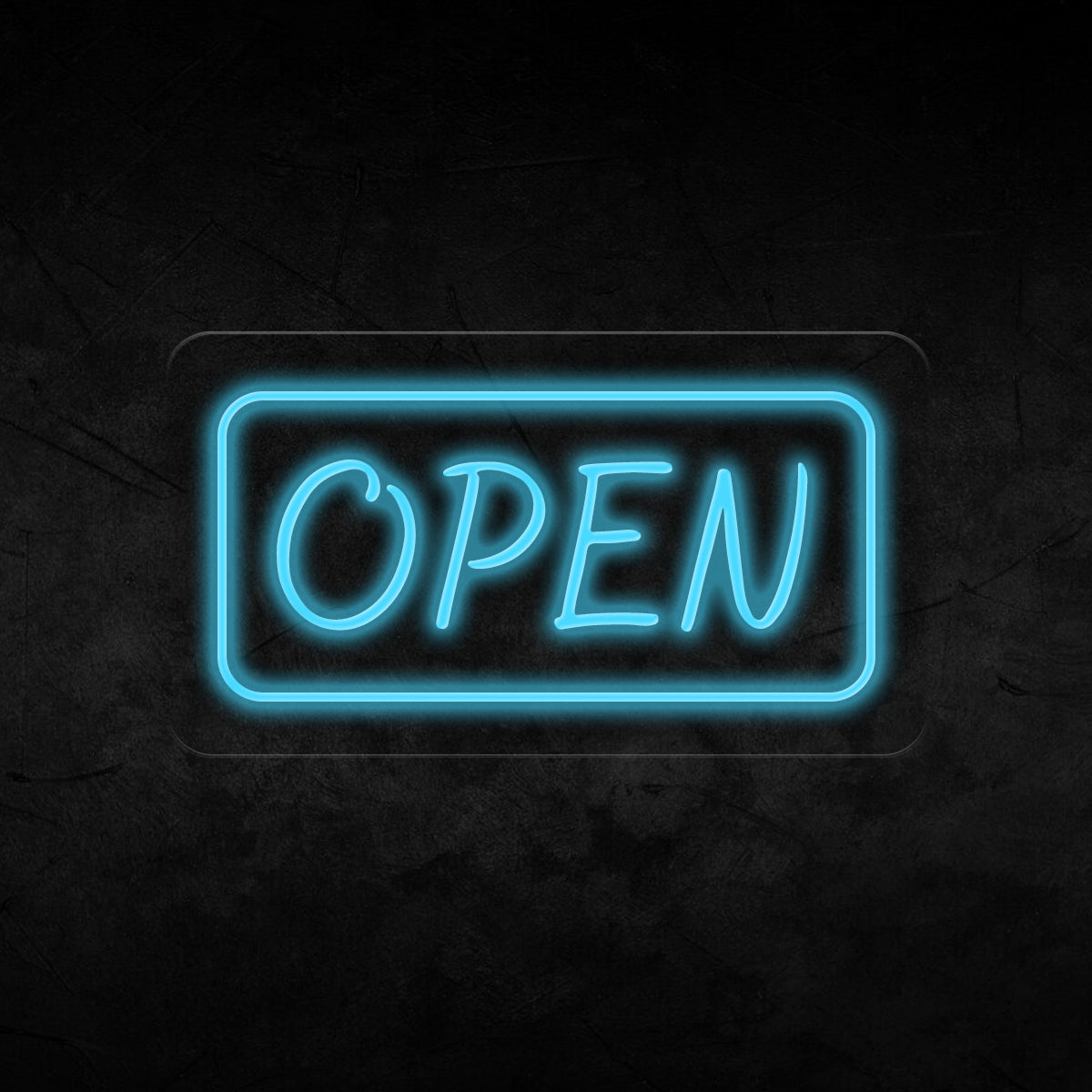 Open Neon Sign