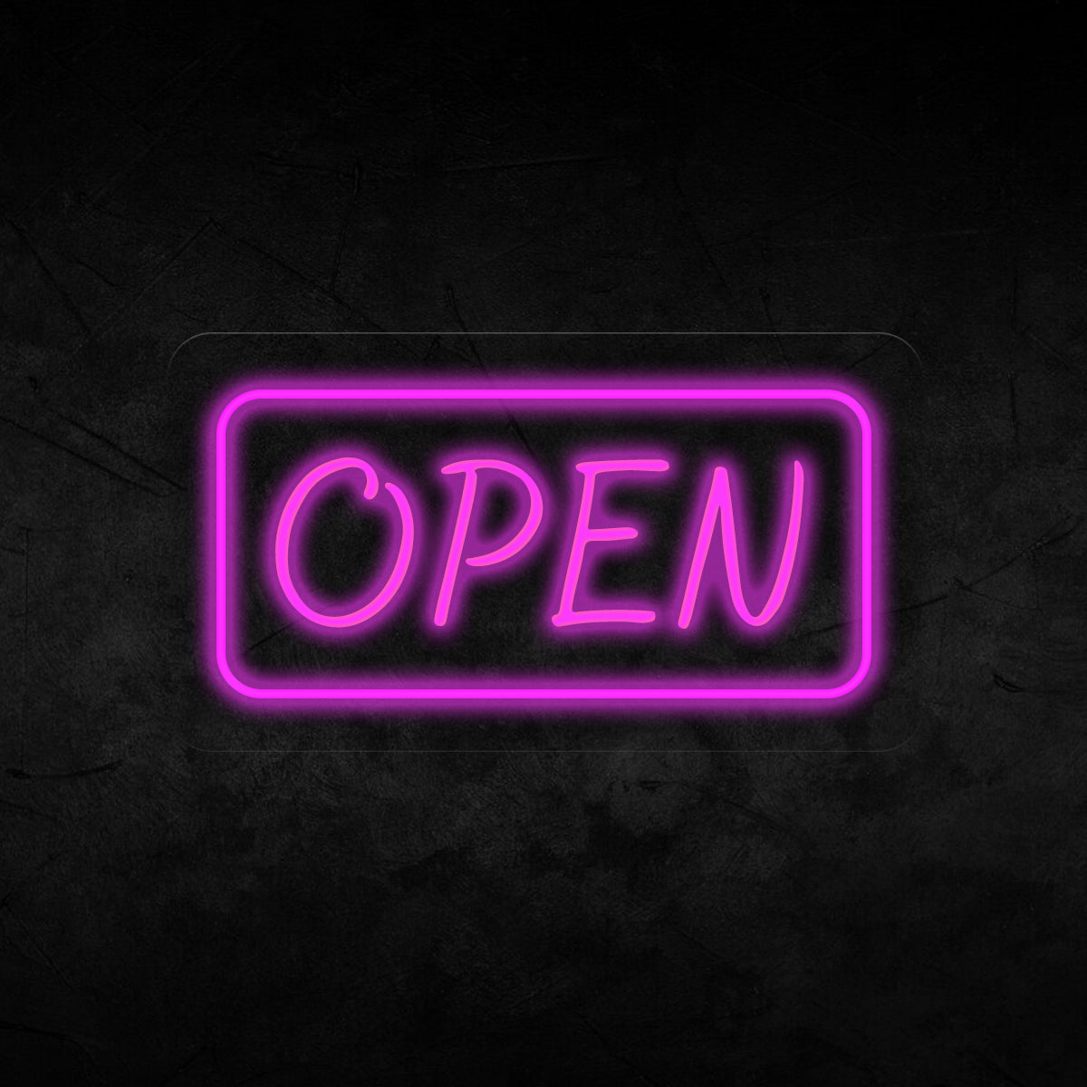 Open Neon Sign