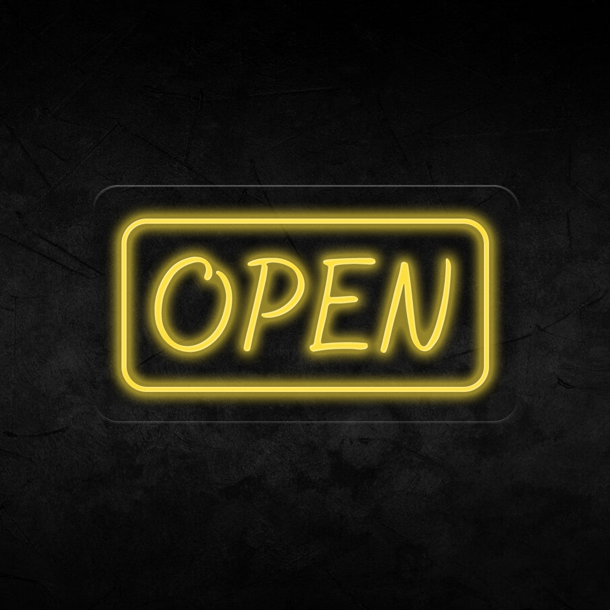 Open Neon Sign