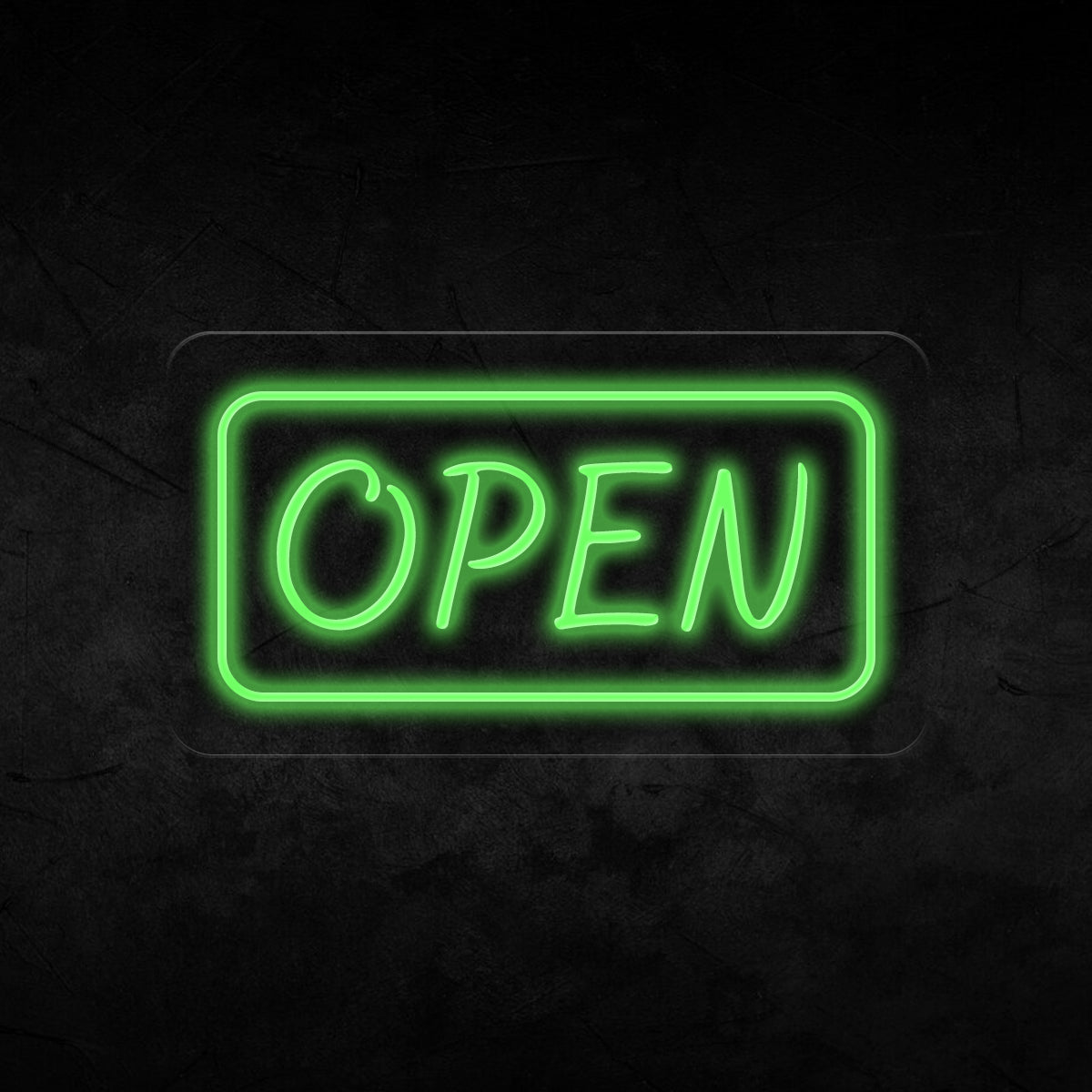 Open Neon Sign