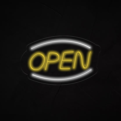Open Neon Sign