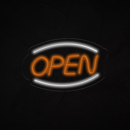 Open Neon Sign