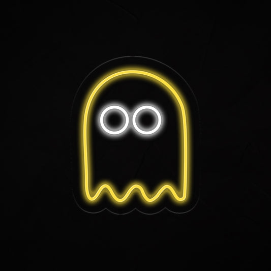 Pacman Single Neon Sign