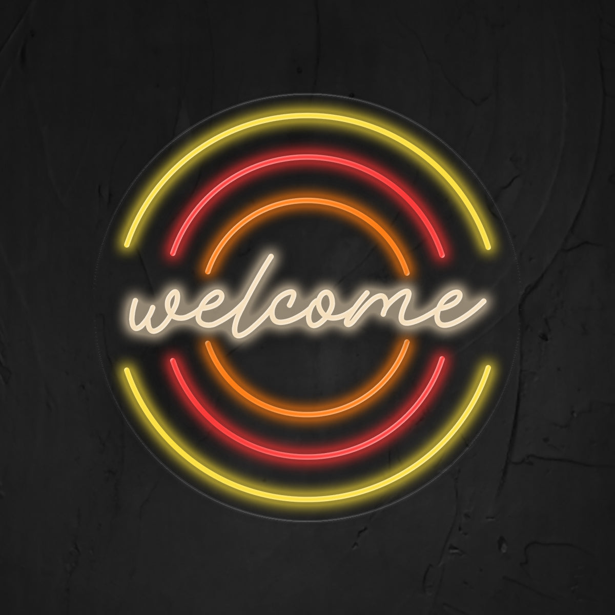 Welcome Neon Sign